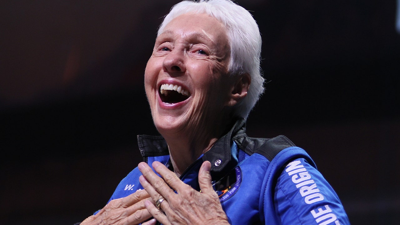 Wally Funk Becomes the Oldest Person to Fly in Space at 82 Years Old